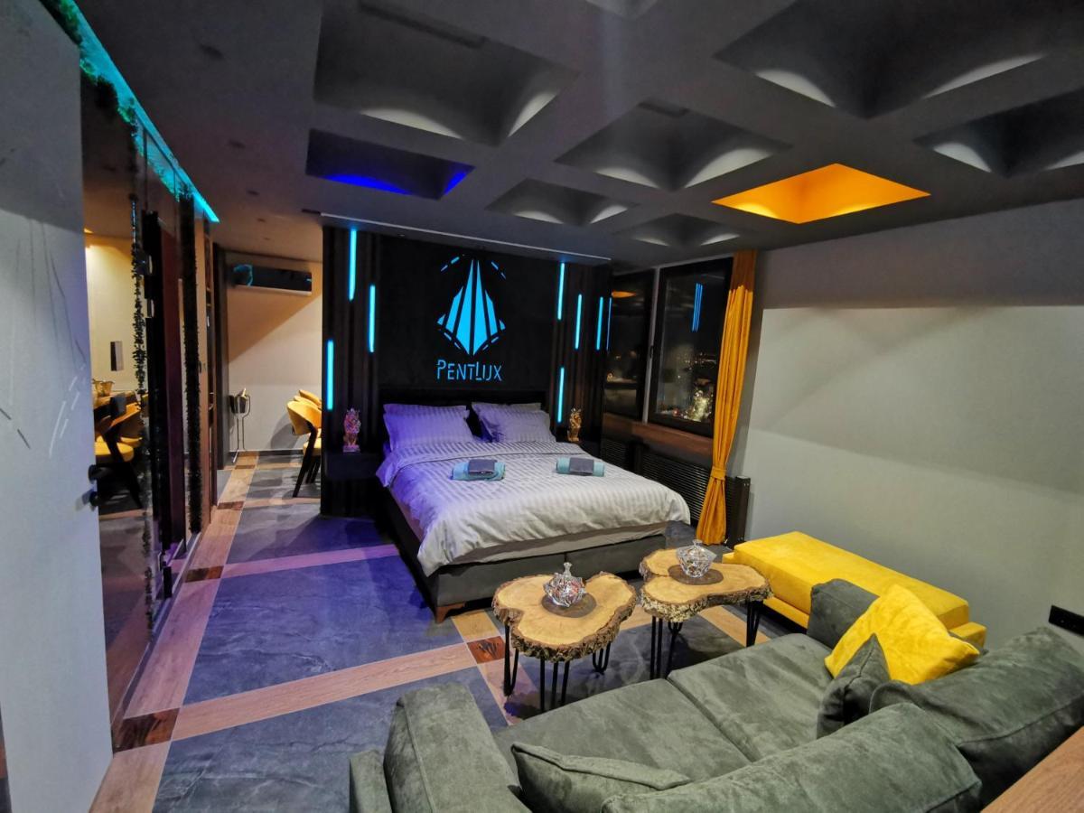 Pentlux - Spa Penthouse In The Heart Of Skopje Exterior foto